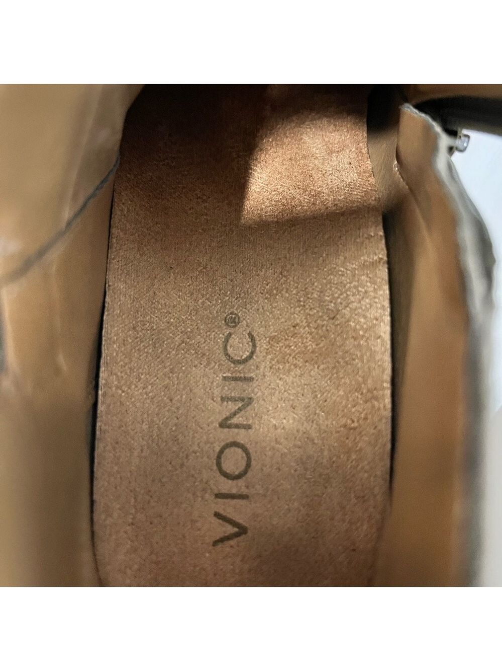 NWOB $169 Waterproof Vionic Cecily Suede Bootie - Stone - - Picture 12 of 13